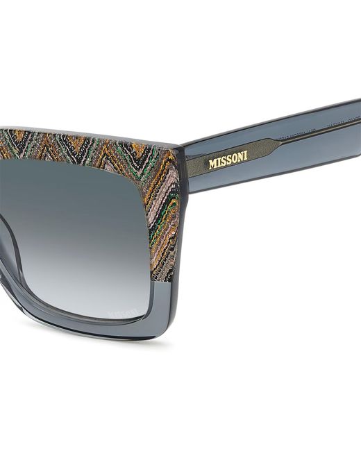 Missoni Multicolor Logo Detail Sunglasses