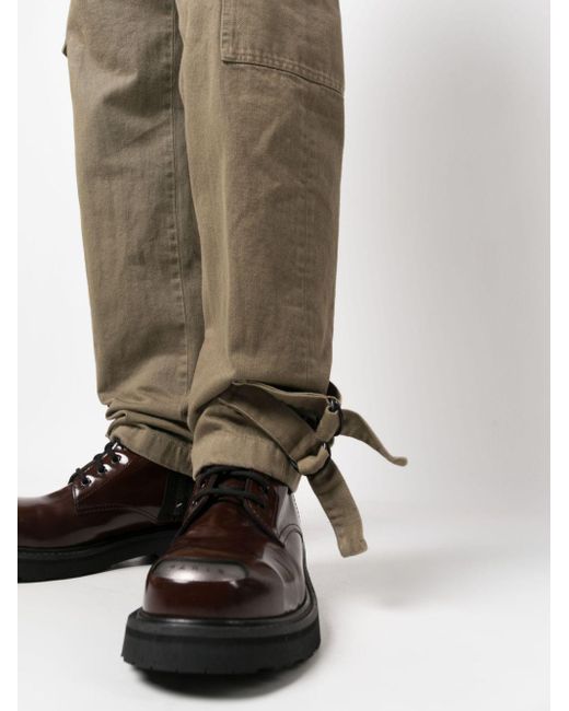 Dries Van Noten Natural Belt Ring Casual Pants for men