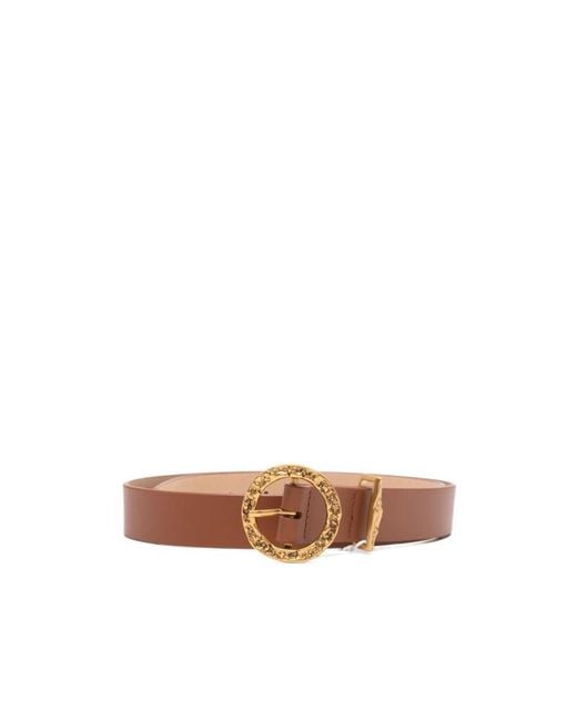 Zimmermann White Belt With A Round Buckle
