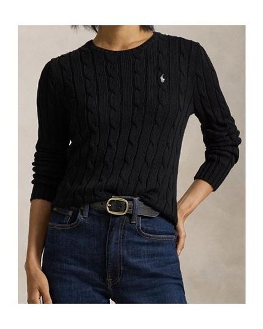 Polo Ralph Lauren Blue Pony Embroidered Crewneck Jumper