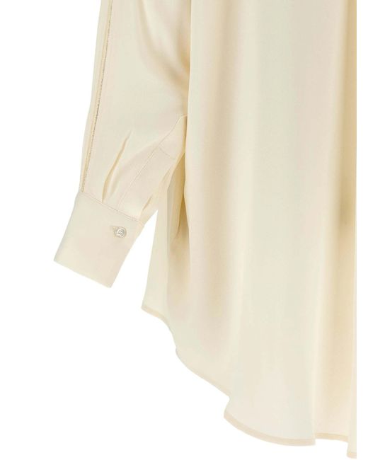 Fabiana Filippi White Long Sleeve Shirt