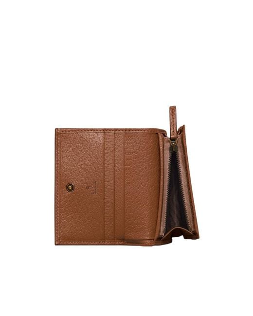 Gucci Brown Diana Card Holder Wallet