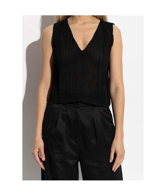 IRO Black Sleeveless Top