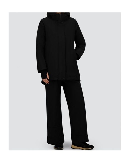 Herno Blue Hooded Down Coat