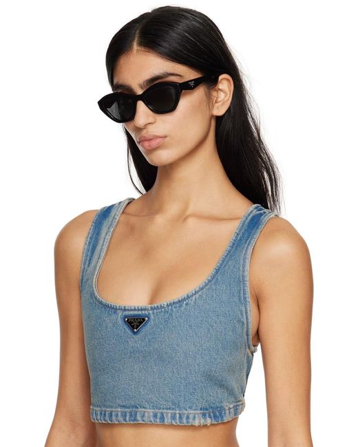Prada Multicolor Angular Full-Frame Sunglasses