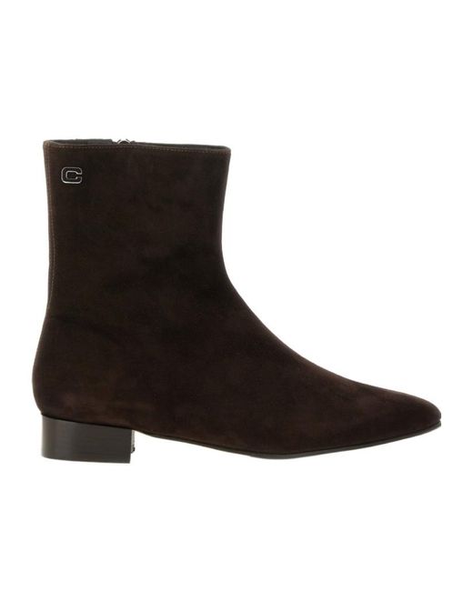 CAREL PARIS Brown Carel Aiglon Ankle Boots