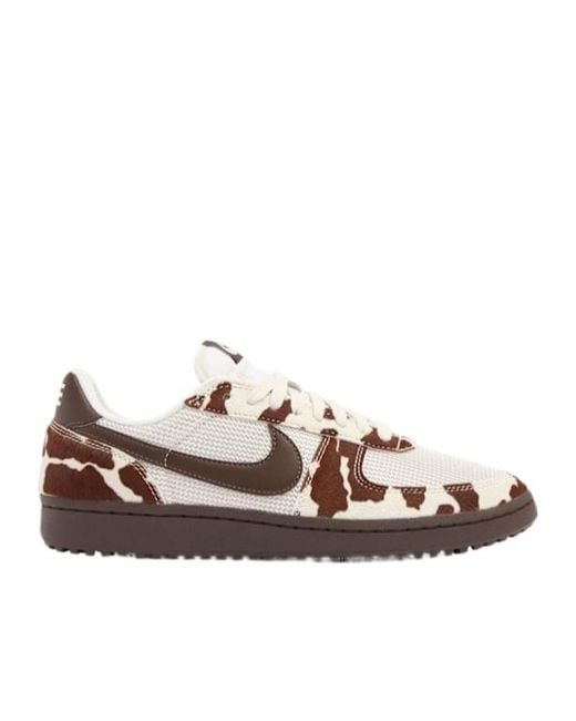 Nike Brown Laceup Casual Shoes