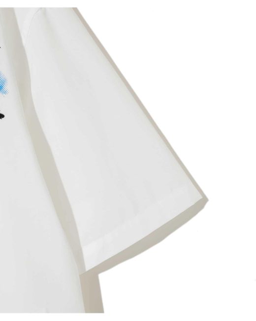Undercover White Graphic Short Sleeve Shirt for men