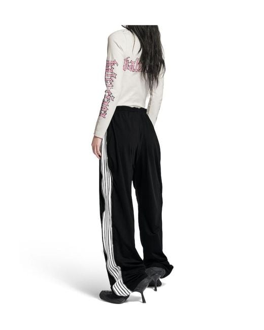Balenciaga Black Zipped Sweatpants