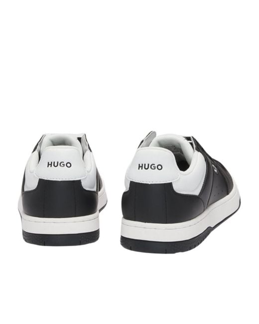 Boss Black Logo Detailed Lace-Up Trainers for men