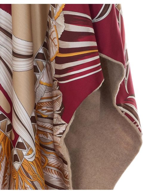 Ferragamo Natural Reversible Shawl