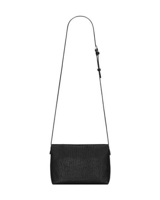 Saint Laurent White Cassandre Envelope Messenger Bag for men