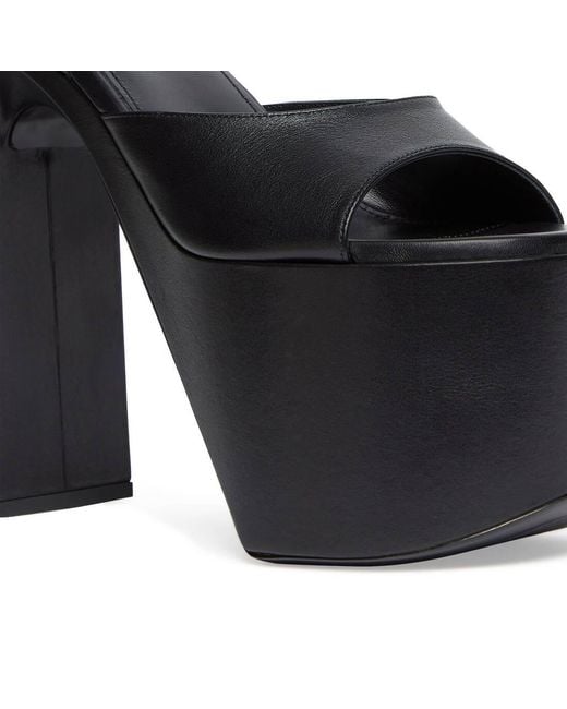 Balenciaga Black Camden Sandals