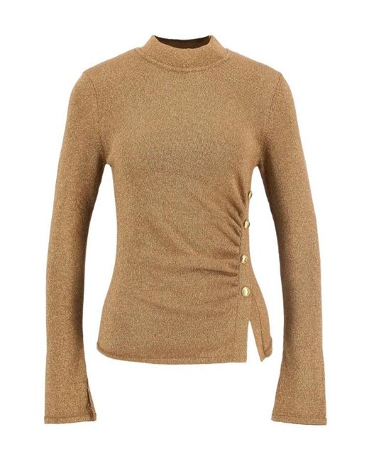 Barbour Brown Monique Knitted Jumper
