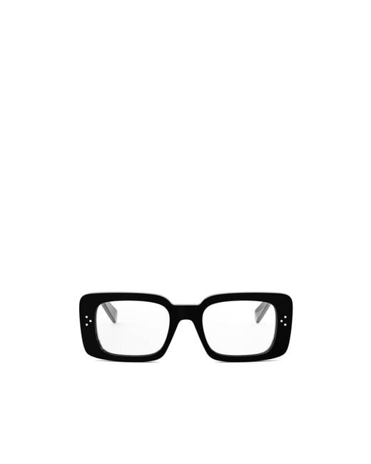 Céline White Full Frame Plain Mirror