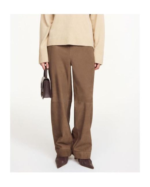 By Malene Birger Brown Joanni Drawstring Trousers