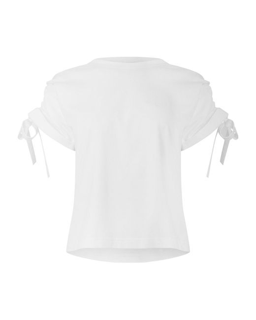 Givenchy White Pure Crew-Neck Short-Sleeve Top