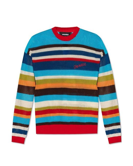 DSquared² Blue Sweater Capsule 'summer Lovers', for men