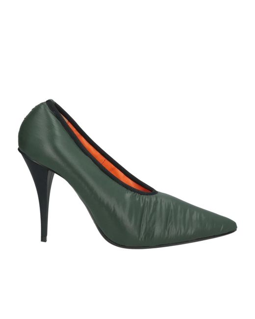 Marni Green Simple Pointed High Heels