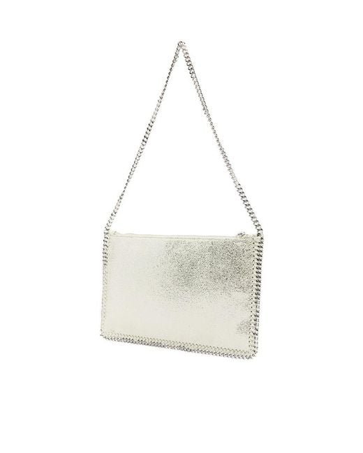 Stella McCartney White Chain Shoulder Bag