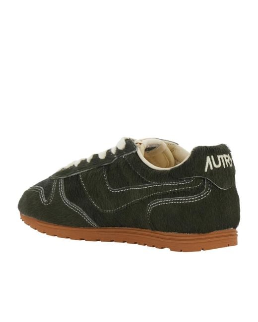 Autry Green Windspin Low-Top Sneakers
