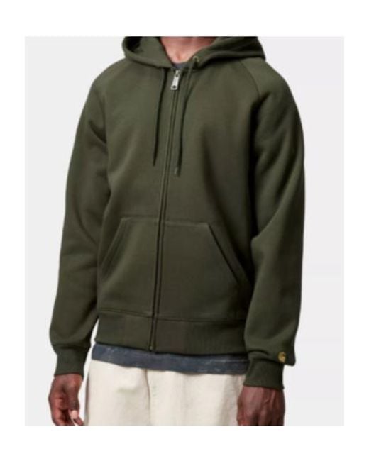 Carhartt Green Hooded Chase Jacket for men