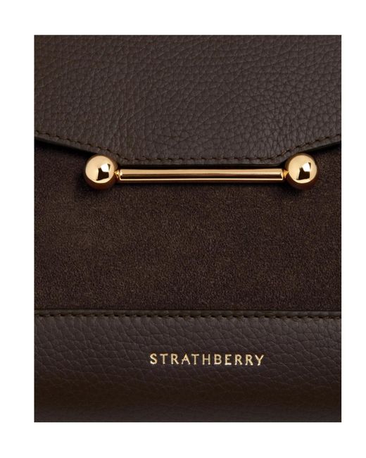 Strathberry Black Mosaic Bag
