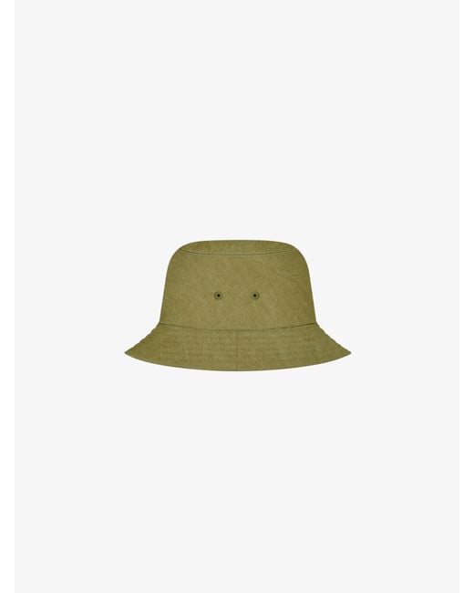 Givenchy Green Bucket Hat for men