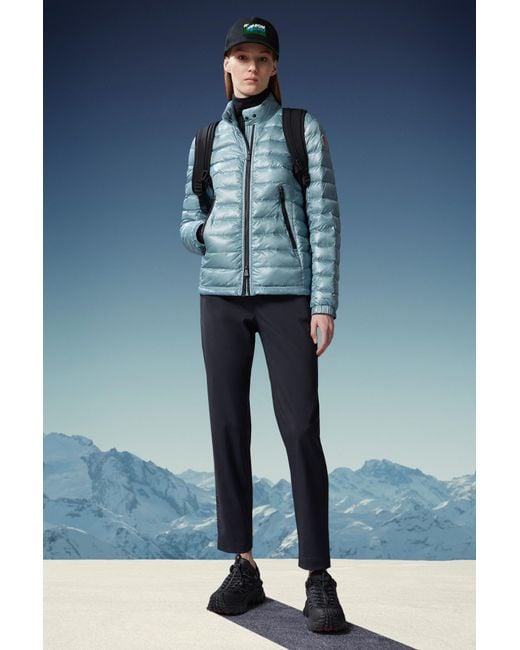 Moncler Blue Grenoble Walibi Padded Zipped Jacket