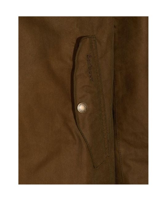 Barbour Brown The Original Tartan Corduroy Collar Coat for men