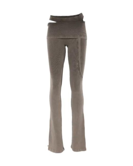 OTTOLINGER Gray Cutout Trousers