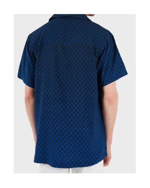 Boss Blue Button Shirt for men