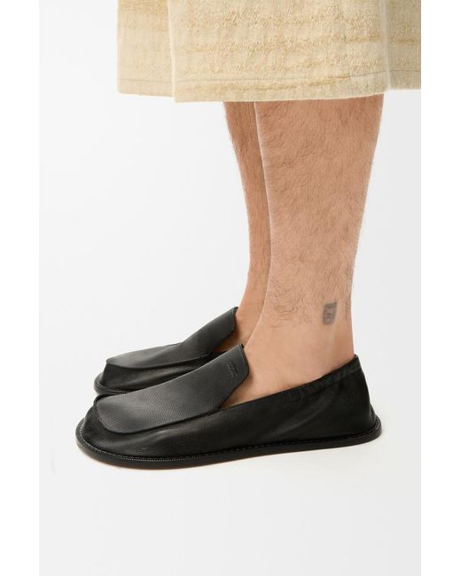 Loewe Black Flex Loafer for men