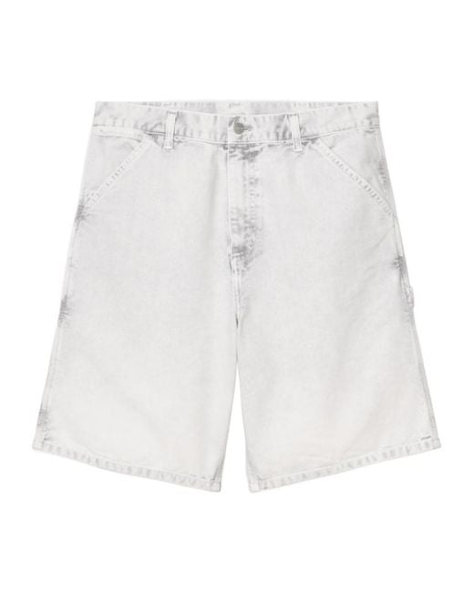 Carhartt White Single Knee Short for men