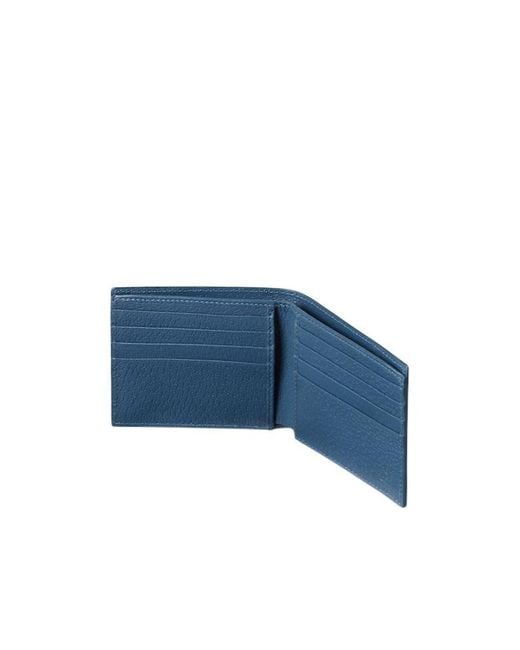 Gucci Black Monogrammed Bifold Wallet for men
