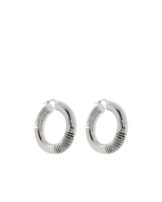 Marni Metallic Round Earrings