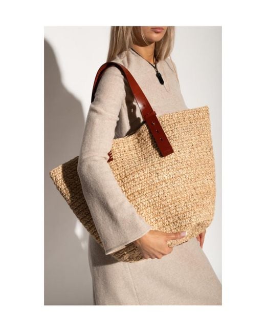 Chloé Natural Chloé Manuel Medium Tote Bag