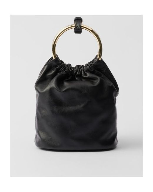 Prada Black Nappa Leather Mini Bag