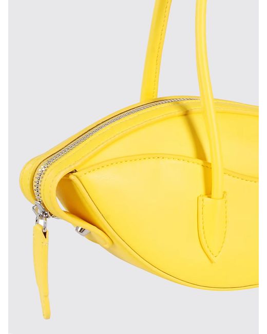 Fiorucci Yellow Quilted Shoulder Bag
