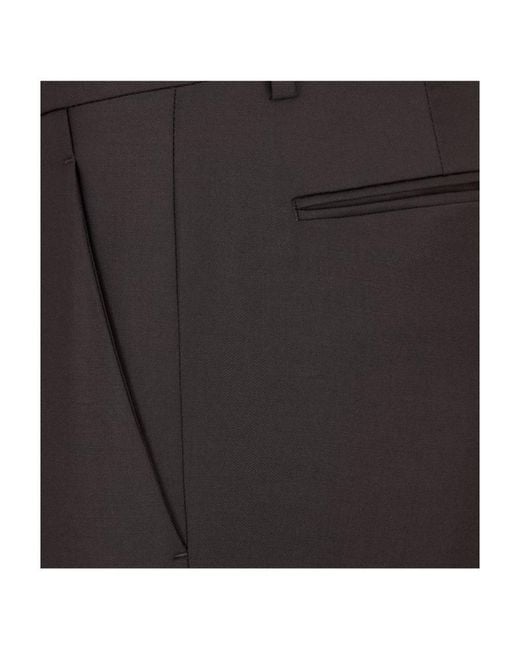 Dior Gray Homme Tailored Trousers for men