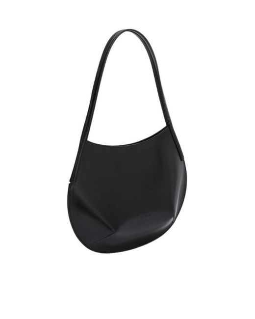 Jil Sander Black Kante Shoulder