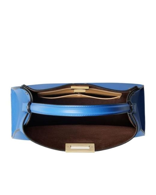 Fendi Blue Way Medium Tote Bag