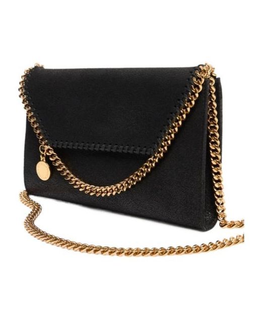 Stella McCartney Black Shoulder Bag With Chain Handle
