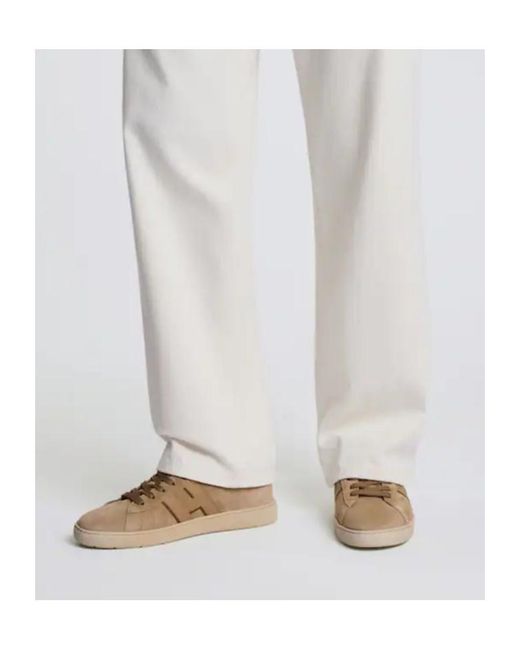 Hogan Brown Cool Sneakers for men