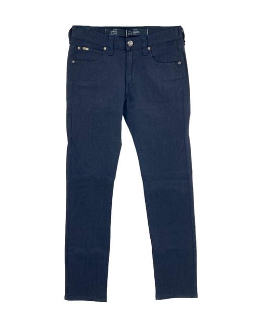 Armani Collezioni Blue Five-Pocket Jeans for men