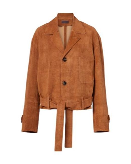 Stouls Brown Alfi Suede Jacket