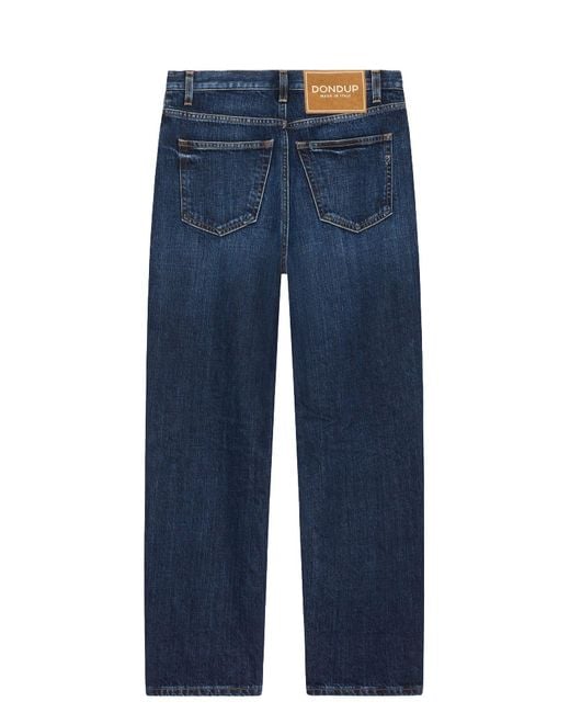 Dondup Blue Bessie Tapered Jeans