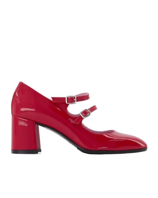 CAREL PARIS Red Logo High Heels