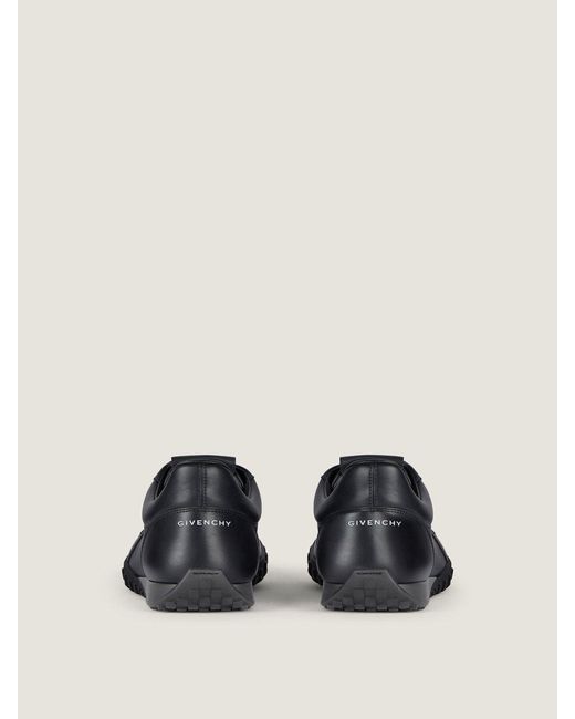 Givenchy Black Glide Lace-Up Sneakers for men