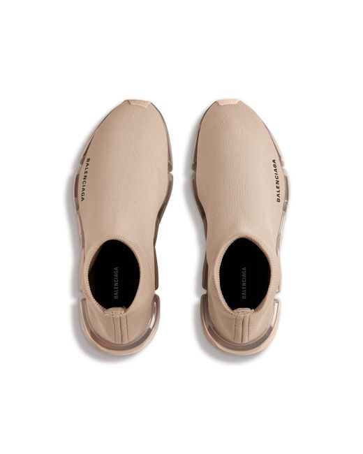 Balenciaga Natural Speed 2.0 Full Clear Sole Sneakers